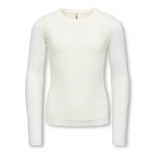 ONLY GIRLS Only - KOG Lovely Lace Top  - Off White