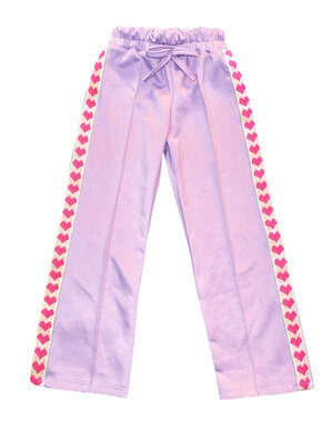  Soho Sporty Heart Pants - Lila/Pink