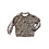 Double Striped Sporty Leopard Sweater - Beige