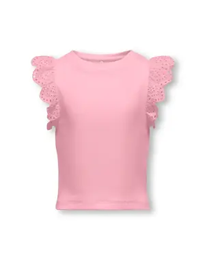 ONLY GIRLS ONLY - Roxy Ruffle Top - Pink