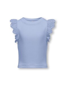 ONLY GIRLS ONLY - Roxy Ruffle Top - Light Blue