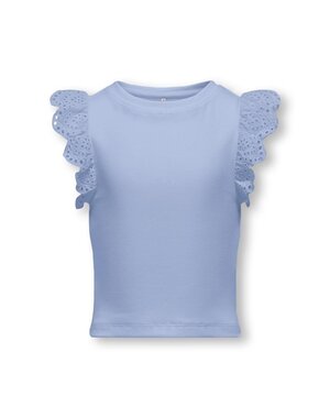 ONLY GIRLS ONLY - Roxy Ruffle Top - Light Blue