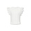 ONLY GIRLS ONLY - Roxy Ruffle Top - White