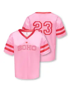 ONLY GIRLS ONLY - Lulu Soho Shirt - Pink/Red