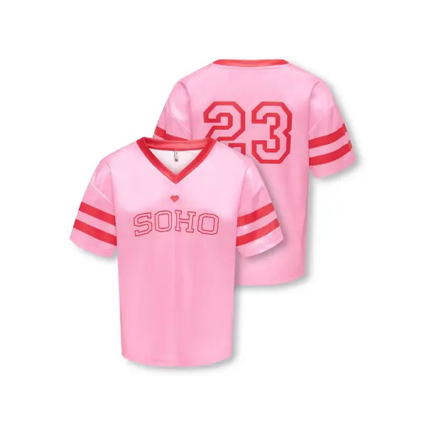 ONLY GIRLS ONLY - Lulu Soho Shirt - Pink/Red