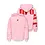ONLY GIRLS Only - L'amour Heart Hoodie Sweater - Pink/Red