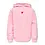 ONLY GIRLS Only - L'amour Heart Hoodie Sweater - Pink/Red