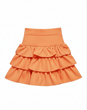  Ibiza Ruffle Skort - Orange