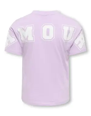 ONLY GIRLS Only - Amoura Print Shirt - Lila/White