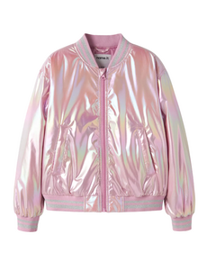 NAME IT Name It - Molina Shiny Bomber - Pink