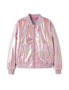 NAME IT Name It - Molina Shiny Bomber - Pink