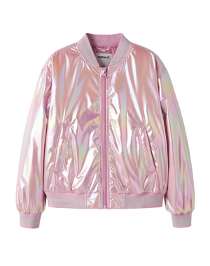 NAME IT Name It - Molina Shiny Bomber - Pink