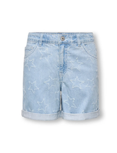 ONLY GIRLS ONLY - Damaged Star Short - Blue