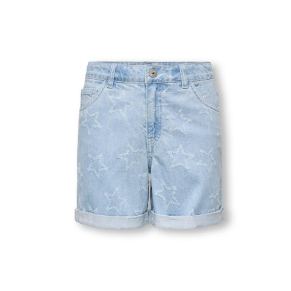 ONLY GIRLS ONLY - Damaged Star Short - Blue