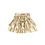 Metallic Ruffle Skirt - Gold