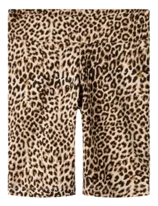 NAME IT Name It - Fahiroz Biker Legging - Leopard Brown