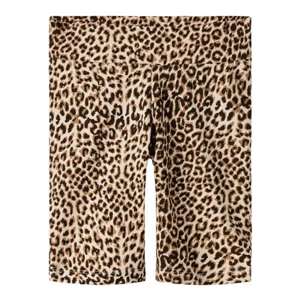 NAME IT Name It - Fahiroz Biker Legging - Leopard Brown