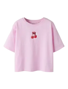 NAME IT Name It - Farinaz Cherry Shirt - Pink