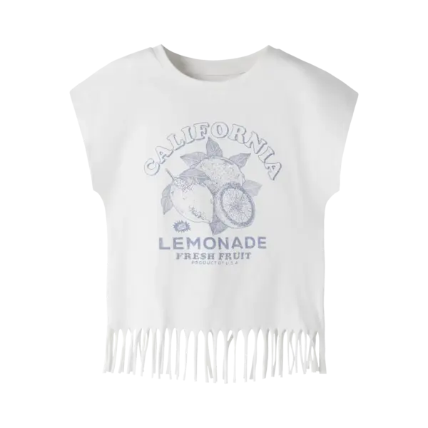 NAME IT Name It - Valone California Top - White