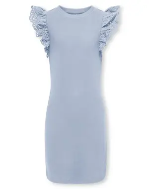 ONLY GIRLS ONLY - Drea Ruffle Dress - Light Blue