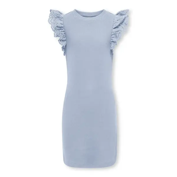 ONLY GIRLS ONLY - Drea Ruffle Dress - Light Blue