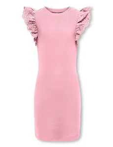 ONLY GIRLS ONLY - Drea Ruffle Dress - Pink