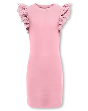ONLY GIRLS ONLY - Drea Ruffle Dress - Pink