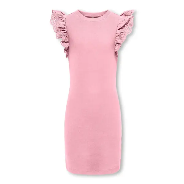 ONLY GIRLS ONLY - Drea Ruffle Dress - Pink