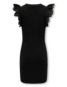 ONLY GIRLS ONLY - Drea Ruffle Dress - Black