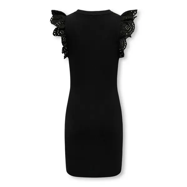 ONLY GIRLS ONLY - Drea Ruffle Dress - Black