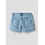NAME IT Name It - Bella Reg Multi Heart Denim Short - Light Blue