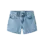 NAME IT Name It - Bella Reg Multi Heart Denim Short - Light Blue