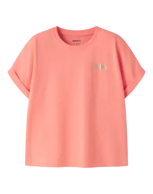 NAME IT Name It - Ville Sun Loose Shirt - Fusion Coral