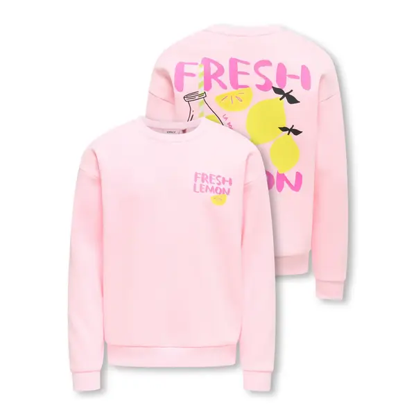 ONLY GIRLS Only - Canasta Fresh Lemon Foam Sweater - Pink