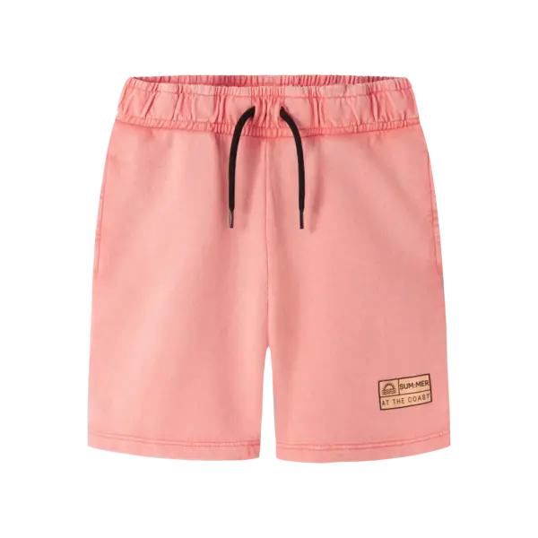 Name It - Fandel At The Coast Sweat Short - Summer Peach