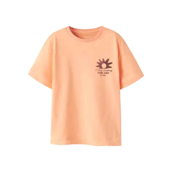 Name It - Fakim Local Club Shirt - Coral Peach