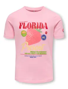 ONLY GIRLS ONLY - Bolette Strawberry Shirt - Pink