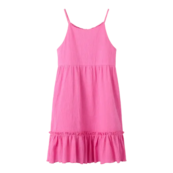 NAME IT Name It - Fimia with Beautiful Back Dress - Pink