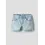 NAME IT Name It - Rose Rhine Short with Sparkle - Light Blue Denim