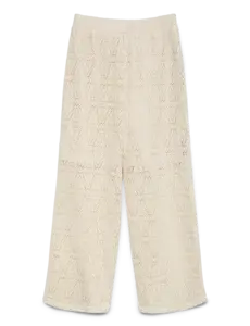 VERO MODA GIRLS Vero Moda - Maya Wide Lace Pants - Beige