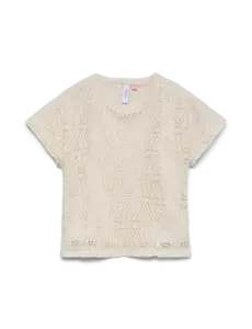 VERO MODA GIRLS Vero Moda - Maya Lace Top - Beige