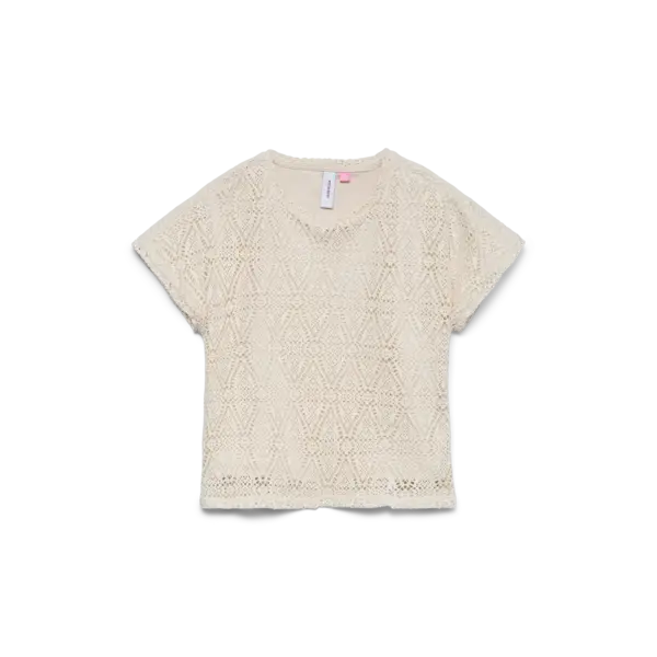 VERO MODA GIRLS Vero Moda - Maya Lace Top - Beige