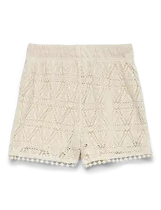 VERO MODA GIRLS Vero Moda - Maya HW Lace Short - Beige