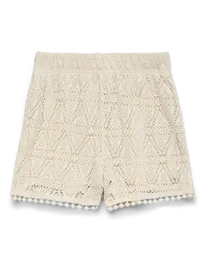 VERO MODA GIRLS Vero Moda - Maya HW Lace Short - Beige