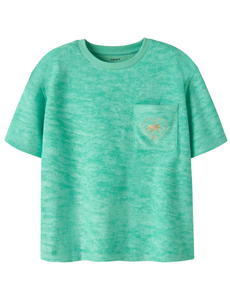 NAME IT Name It - Helgi Palm Shirt - Minty Green