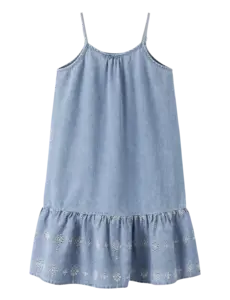NAME IT Name It - Haven Beautiful Denim Dress - Light Blue Denim