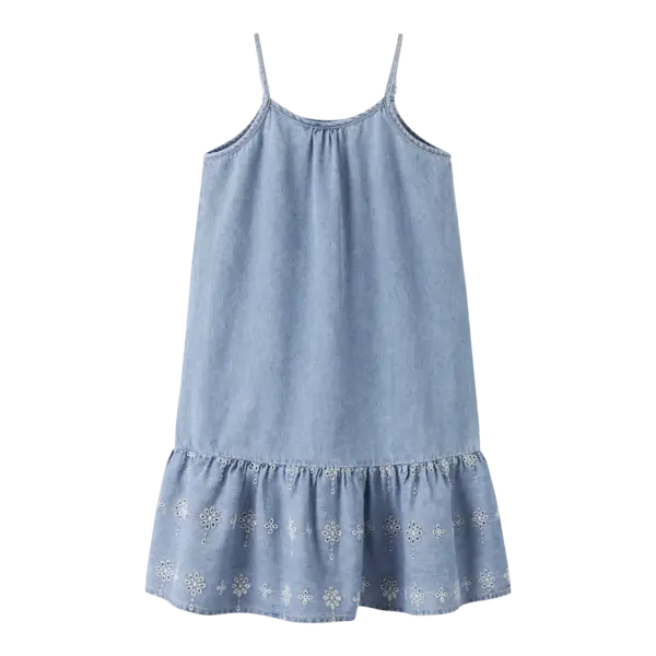 NAME IT Name It - Haven Beautiful Denim Dress - Light Blue Denim