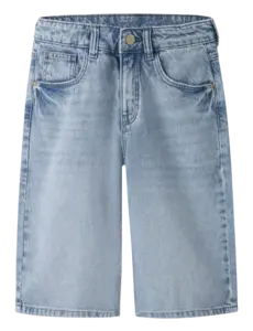 NAME IT Name It - Bella Denim Jorts - Light Blue Denim