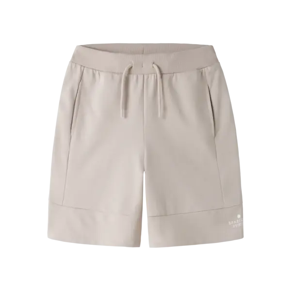 NAME IT Name It - Huko Sweat Short - Light Beige Taupe