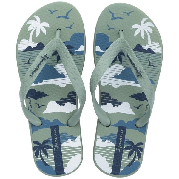Ipanema Ipanema - Temas Palm Flip Flop - Green